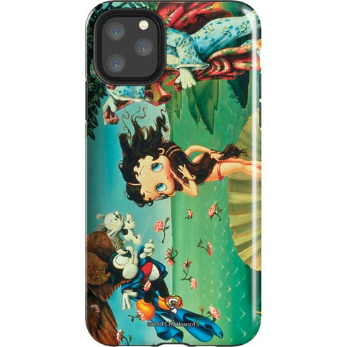 Betty Boop At Sea iPhone Cases