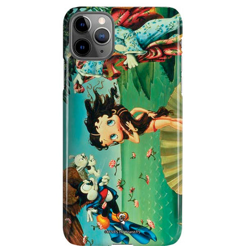 Betty Boop At Sea iPhone Cases