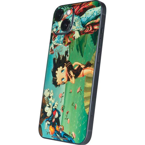 Betty Boop At Sea iPhone Skins