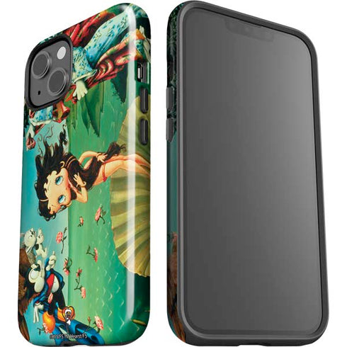 Betty Boop At Sea iPhone 15 Impact Case