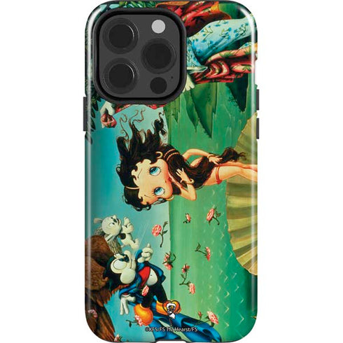 Betty Boop At Sea iPhone 15 Pro Impact Case