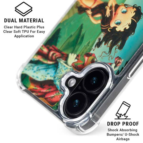 Betty Boop At Sea iPhone 16 MagSafe Case