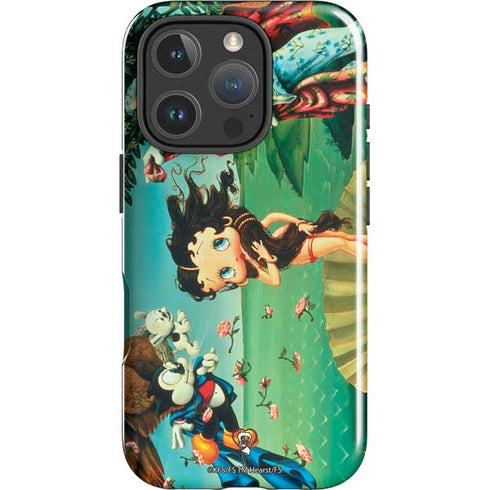Betty Boop At Sea iPhone 16 Pro Max Impact Case
