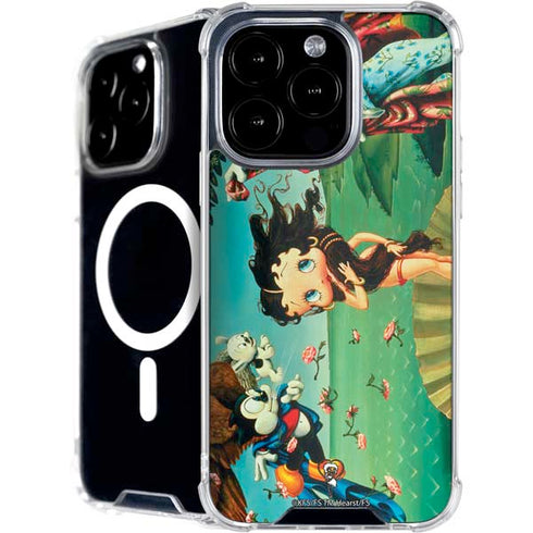 Betty Boop At Sea iPhone 16 Pro Max MagSafe Case