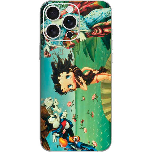 Betty Boop At Sea iPhone 16 Pro Max Skin