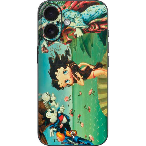 Betty Boop At Sea iPhone 16 Skin