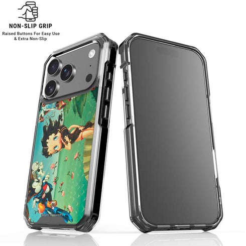 Betty Boop At Sea iPhone 18 Pro Clear Case