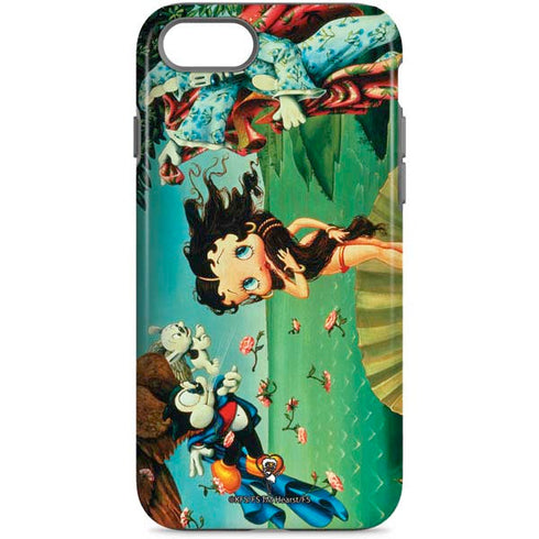 Betty Boop At Sea iPhone Cases