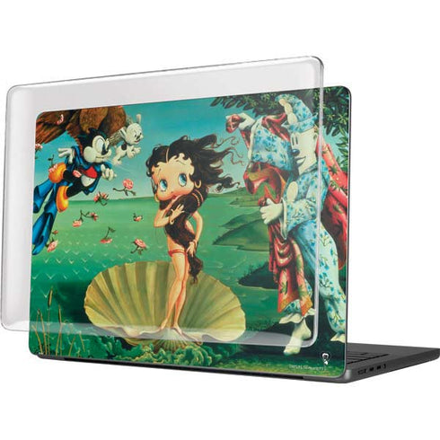Betty Boop At Sea MacBook Pro 14in (2021-24) Case plus Skin