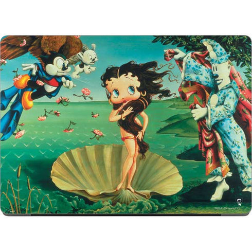 Betty Boop At Sea Apple MacBook Pro 14-inch Skin