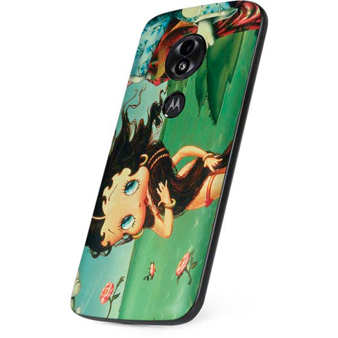 Betty Boop At Sea Moto E5 Play Skin