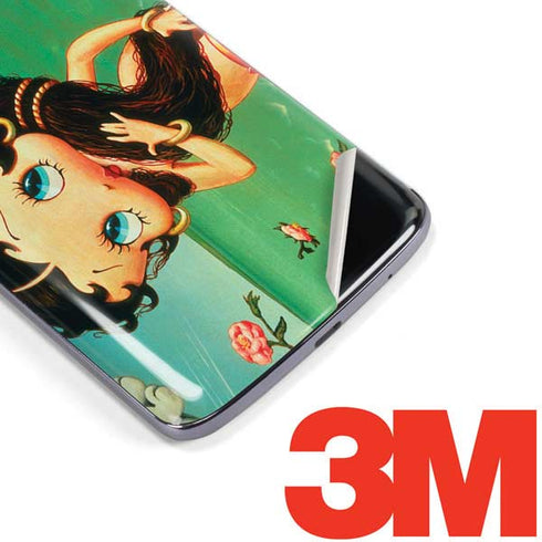 Betty Boop At Sea Moto E5 Plus Skin