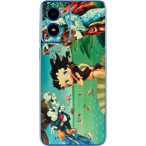 Betty Boop At Sea Moto G Play 4G (2024) Skin