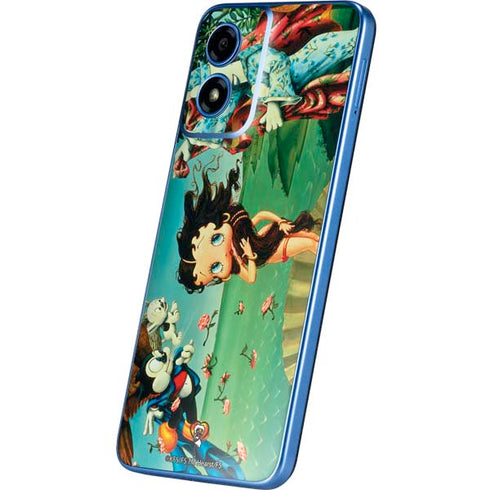Betty Boop At Sea Moto G Play 4G (2024) Skin