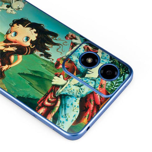 Betty Boop At Sea Moto G Play 4G (2024) Skin