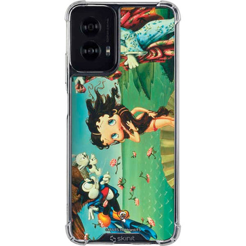 Betty Boop At Sea Moto G Power 5G (2024) Clear Case