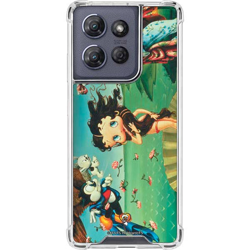 Betty Boop At Sea Moto G Power 5G (2025) Clear Case