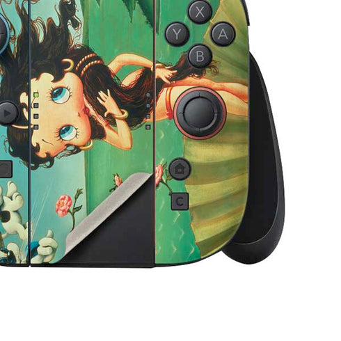 Betty Boop At Sea Nintendo Switch 2 (2025) Joy-Con Controller Skin