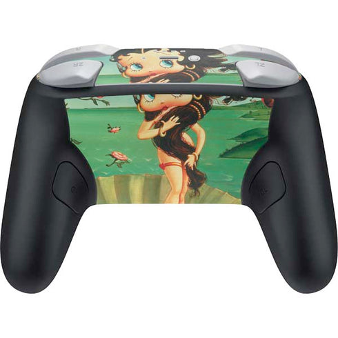 Betty Boop At Sea Nintendo Switch 2 (2025) Pro Controller Skin