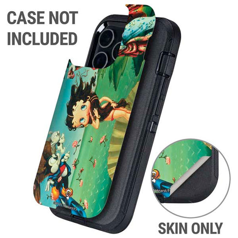 Betty Boop At Sea Otterbox Defender iPhone Skin