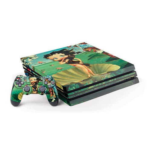 Betty Boop At Sea PlayStation PS4 Skins