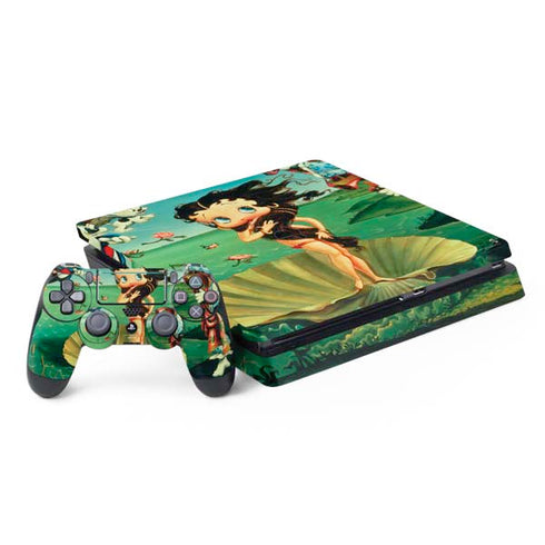 Betty Boop At Sea PlayStation PS4 Skins