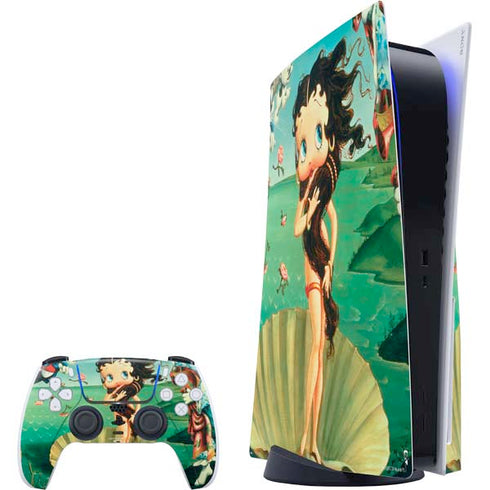 Betty Boop At Sea PlayStation PS5 Skins