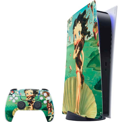 Betty Boop At Sea PlayStation PS5 Skins