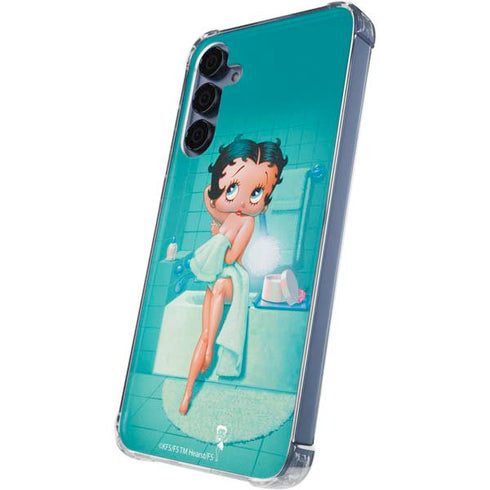 Betty Boop Bathing Galaxy A55 5G Clear Case