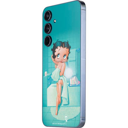 Betty Boop Bathing Galaxy A55 5G Skin