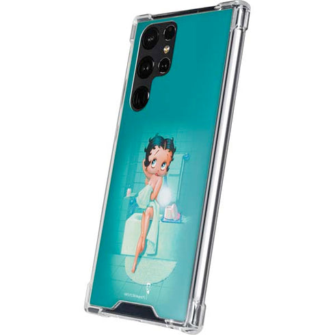 Betty Boop Bathing Galaxy S23 Ultra Clear Case