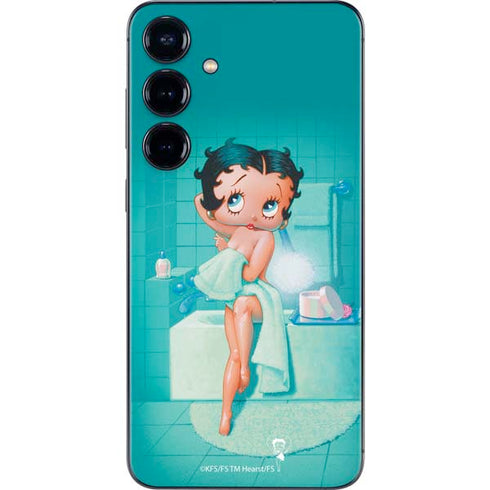 Betty Boop Bathing Galaxy S25 Plus Skin