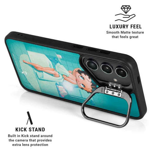 Betty Boop Bathing Galaxy S25 Ultra Kickstand Case