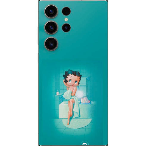 Betty Boop Bathing Galaxy S25 Ultra Skin