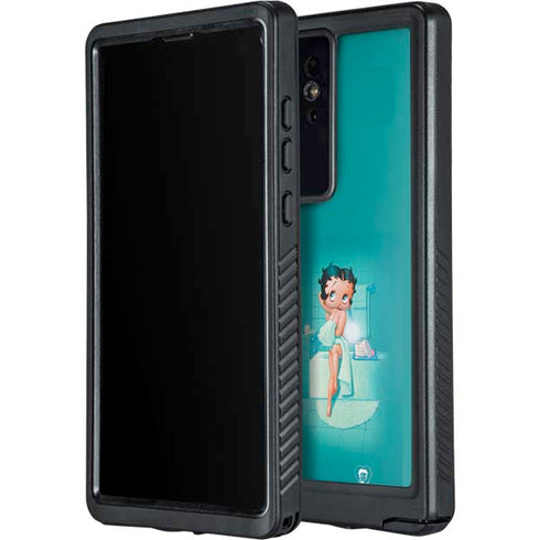 Betty Boop Bathing Galaxy S24 Ultra Waterproof Case