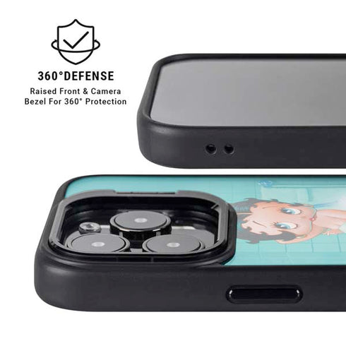 Betty Boop Bathing iPhone 14 Pro Max Kickstand Case