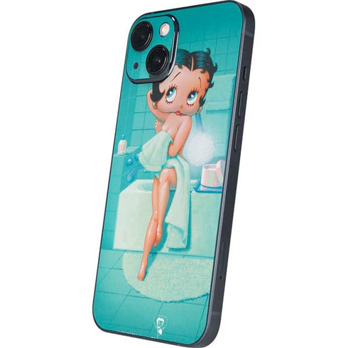 Betty Boop Bathing iPhone Skins