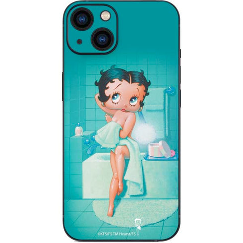Betty Boop Bathing iPhone 15 Skin