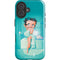 Betty Boop Bathing iPhone 16 Plus Impact Case