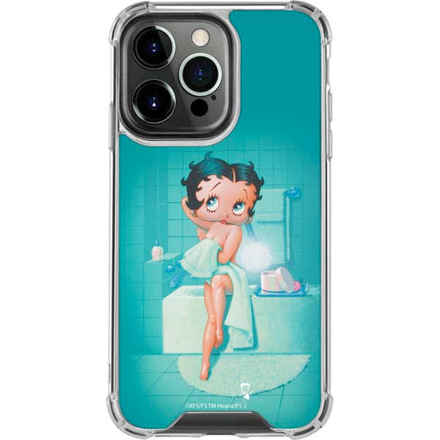 Betty Boop Bathing iPhone 16 Pro Clear Case