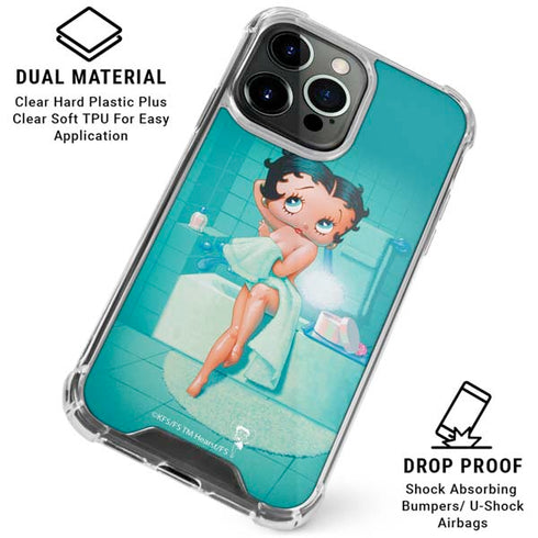 Betty Boop Bathing iPhone 16 Pro Clear Case