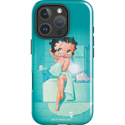 Betty Boop Bathing iPhone 16 Pro Magsafe Impact Case