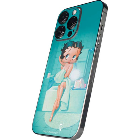 Betty Boop Bathing iPhone 16 Pro Max Skin