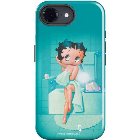 Betty Boop Bathing iPhone 16e Impact Case