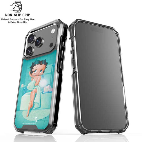Betty Boop Bathing iPhone 18 Pro Clear Case