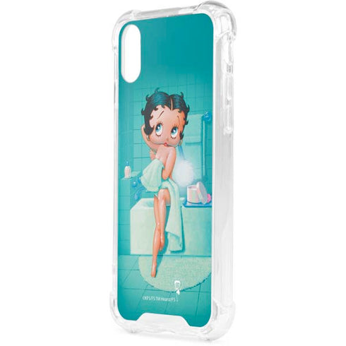 Betty Boop Bathing iPhone XS Clear Case