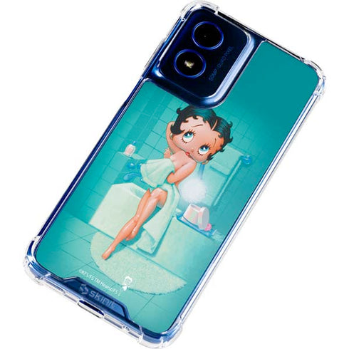 Betty Boop Bathing Moto G 5G (2024) Clear Case