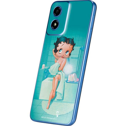 Betty Boop Bathing Moto G Play 4G (2024) Skin