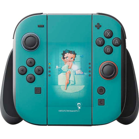 Betty Boop Bathing Nintendo Switch 2 (2025) with Joy-Con Skin