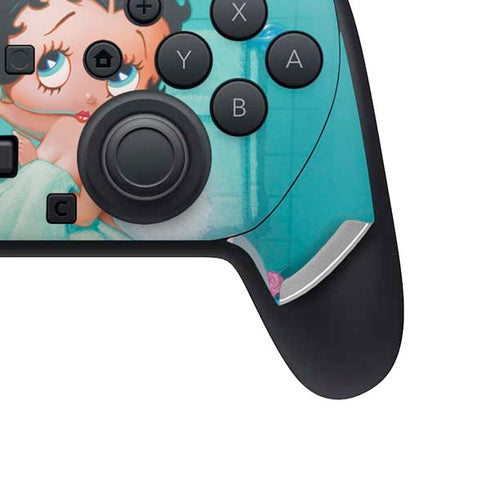 Betty Boop Bathing Nintendo Switch 2 (2025) Pro Controller Skin